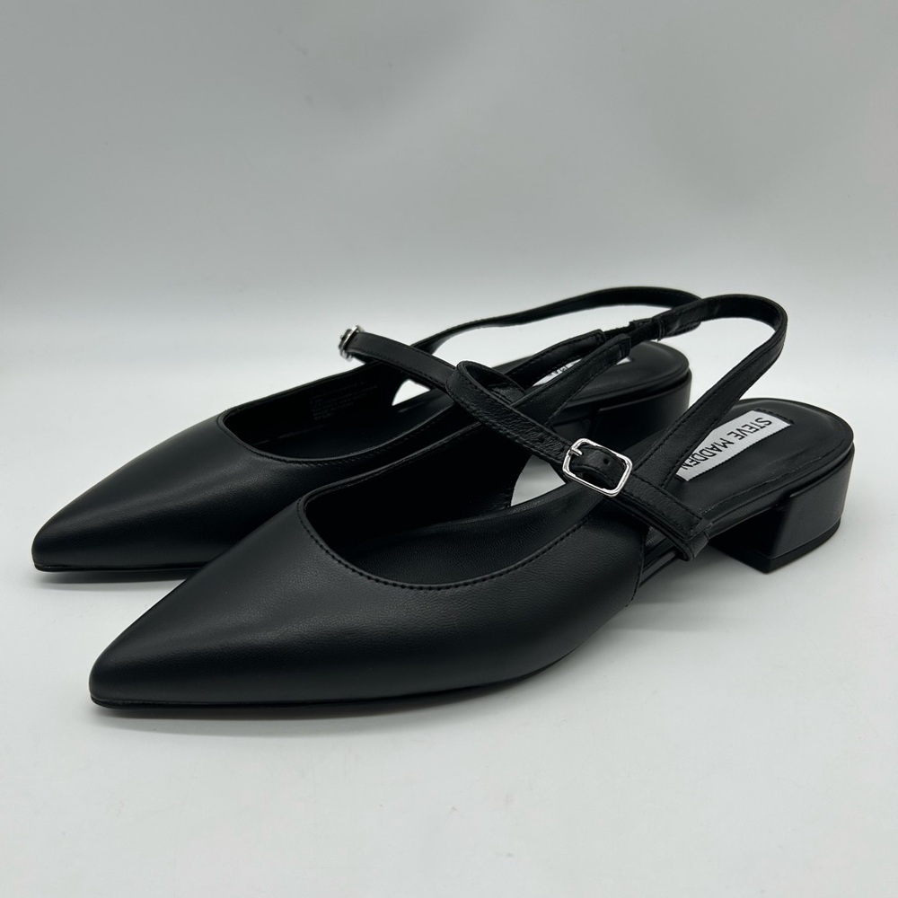 Steve Madden Christyy Black Slingback Mary Jane Flats Women’s Size 7 NWB - Picture 4 of 9